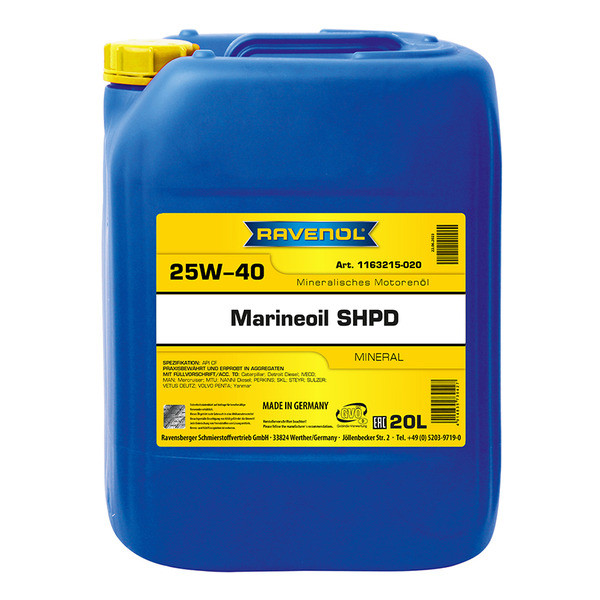 MARINEOIL SHPD 25W-40 mineral