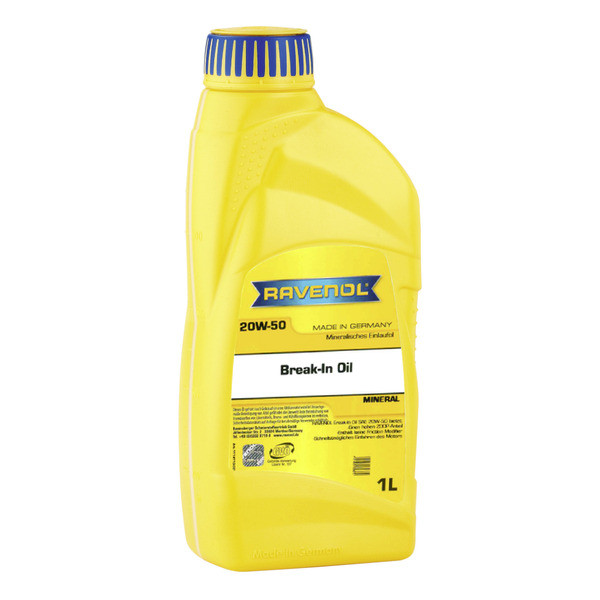 Break-In Oil 20W-50