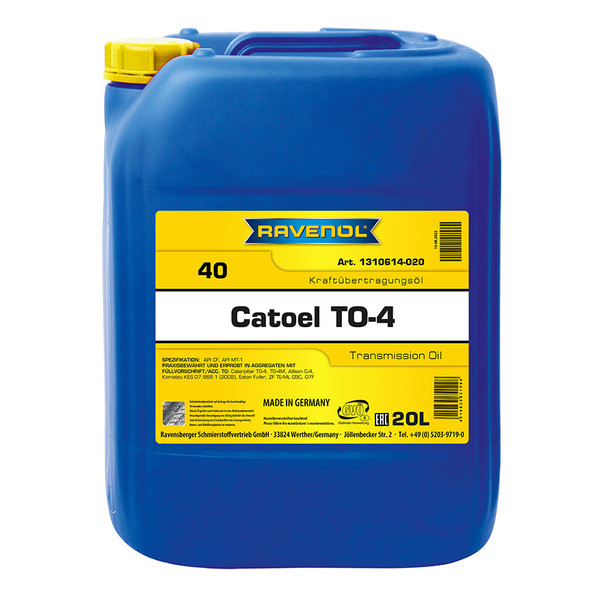 Трансмиссионное масло RAVENOL Catoel TO-4 40